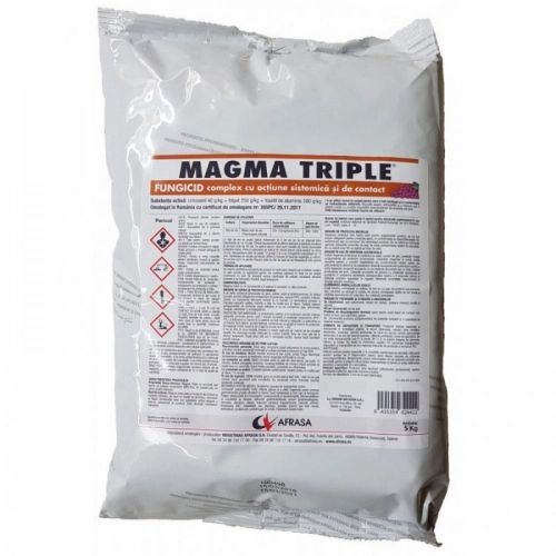Fungicid MAGMA TRIPLE WG, asigura protectie fata de mana