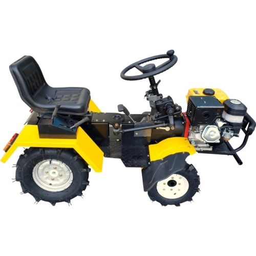  Mini tractor 4x4 18CP hidraulic, benzina, 4+1 viteze, freza tractata ProGARDEN Campo1856-4WDH