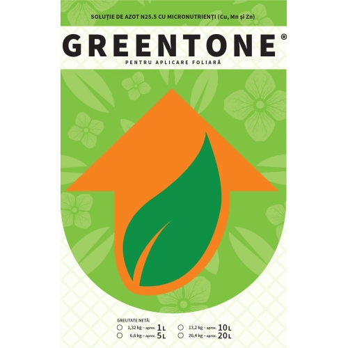 Ingrasamant Greentone, solutie azotat cu microelemente